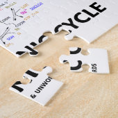 生命はオーガニックな周期のKrebs周期です ジグソーパズル (側面)