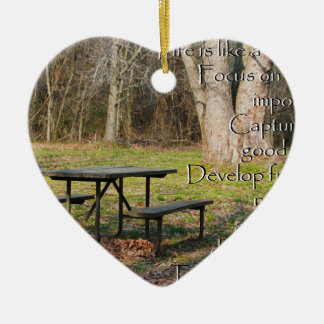 生命はカメラのようです セラミックオーナメント