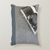 生命はカメラの枕のようです アクセントクッション (正面(垂直))