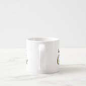 生命はコーヒーの後で始まります エスプレッソカップ (裏面)