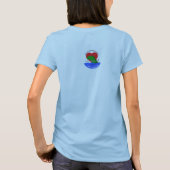 生命はチャンピオンtasticです tシャツ (裏面)