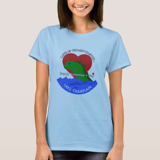 生命はチャンピオンtasticです tシャツ (正面)