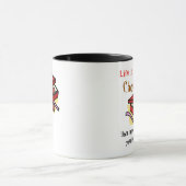 生命はチョコレートの箱のようです。 マグカップ (中央)