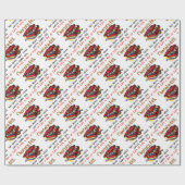 生命はチョコレートの箱のようです ラッピングペーパー (フラット)