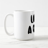 生命はビーチです コーヒーマグカップ (左)