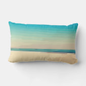 生命はビーチです: 航跡の地帯無し ランバークッション (裏面)