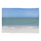 生命はビーチ|の美しい写真でよりよいです 枕カバー (裏面)