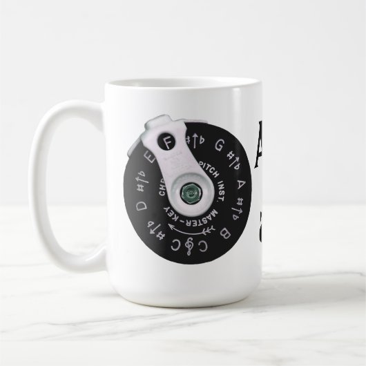 生命はピッチです コーヒーマグカップ (左)