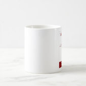 生命はラインコーヒー・マグのようです コーヒーマグカップ (中央)