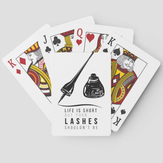 生命は不足分ですしかしあなたの鞭はあるべきではないです トランプ (裏面)