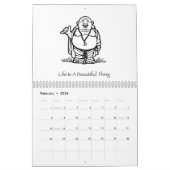 生命は事の仏美しい2008のカレンダーです カレンダー (2月 2026)