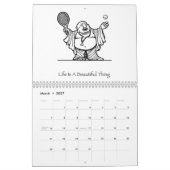 生命は事の仏美しい2008のカレンダーです カレンダー (3月 2027)