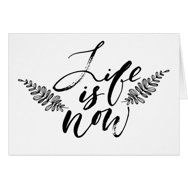 生命は今あります (正面横)