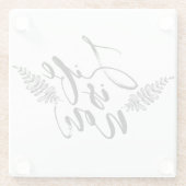 生命は今あります ガラスコースター (裏面)