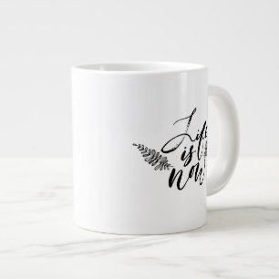 生命は今あります ジャンボコーヒーマグカップ