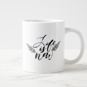 生命は今あります ジャンボコーヒーマグカップ (右)