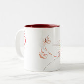 生命は今あります ツートーンマグカップ (正面左)