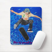 生命は今日よいです マウスパッド (マウス)