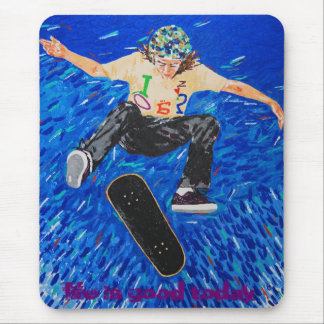 生命は今日よいです マウスパッド