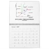 生命は化学態度20XX Clndarです カレンダー (1月 2027)