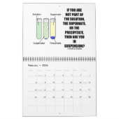 生命は化学態度20XX Clndarです カレンダー (2月 2026)