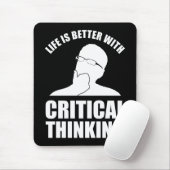 生命は危ない者に勝考える マウスパッド (マウス)