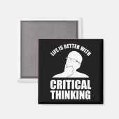 生命は危ない者に勝考える マグネット (正面/裏面)