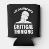 生命は危ない者に勝考える 缶クーラー (裏面)