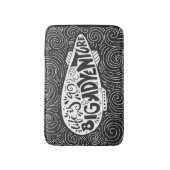 生命は大きい冒険です バスマット (正面縦)