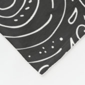 生命は大きい冒険です フリースブランケット (角)