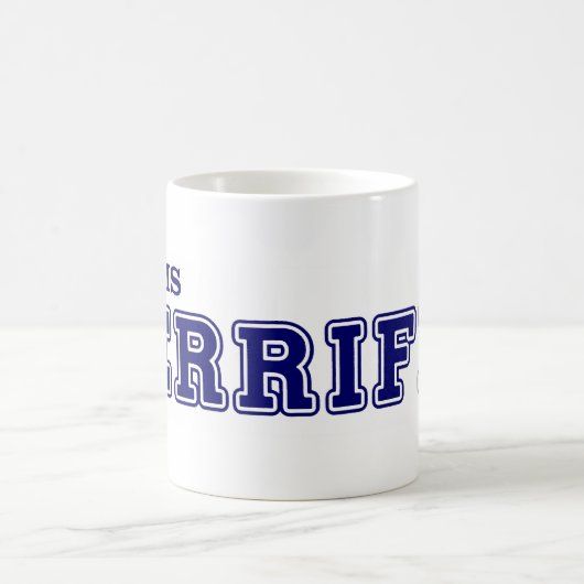 生命は大変なマグです コーヒーマグカップ (中央)