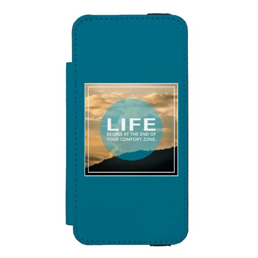 生命は始まります INCIPIO iPhoneウォレットケース (フォリオ 正面)