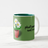 生命は庭です ツートーンマグカップ (正面右)