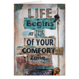 生命は心地よい帯の終わりから始まる