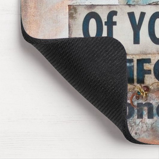 生命は心地よい帯の終わりから始まる マウスパッド (コーナー)