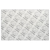 生命は急な動き回路の物理学のユーモアです ファブリック (ファットクウォーター)