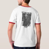 生命は抗勢です Tシャツ (裏面)