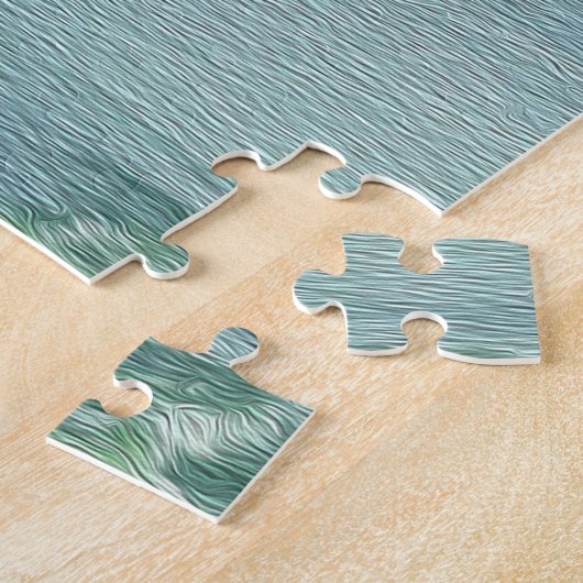 生命は旅行の感動的なデジタル芸術のようです ジグソーパズル (側面)