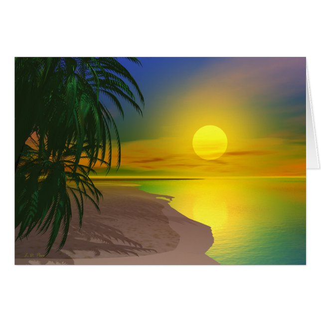 生命は明るいビーチです (正面横)