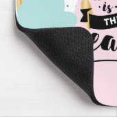 生命は最も最高のな先生です マウスパッド (コーナー)