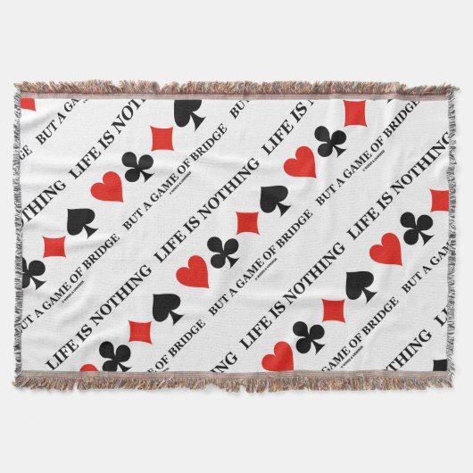 生命は橋のゲームです スローブランケット (正面)