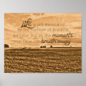 生命は測られぬ ポスター (正面)