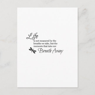 生命は測定されません ポストカード