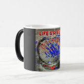 生命は球です モーフィングマグカップ (正面左)