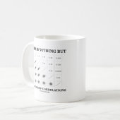 生命は相関関係の束です コーヒーマグカップ (正面左)