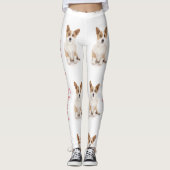 生命は短いです、そうです私の足のコーギーのレギンス レギンス (正面)
