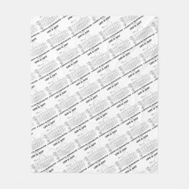 生命は確率の統計量のちょうど束です フリースブランケット