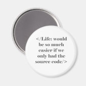 生命は磁石に容易であろう マグネット (正面/裏面)