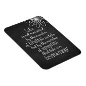 生命は私達が取る呼吸によって測定されていない引用文 マグネット (右側)