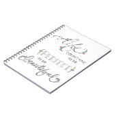 生命は美しいです-手描きのイラストレーションの落書き ノートブック (左側)